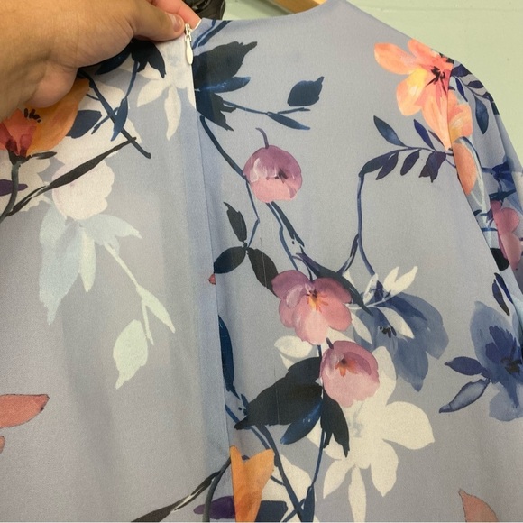 Yumi Kim Blue Floral Maxi Dress - Picture 7 of 7